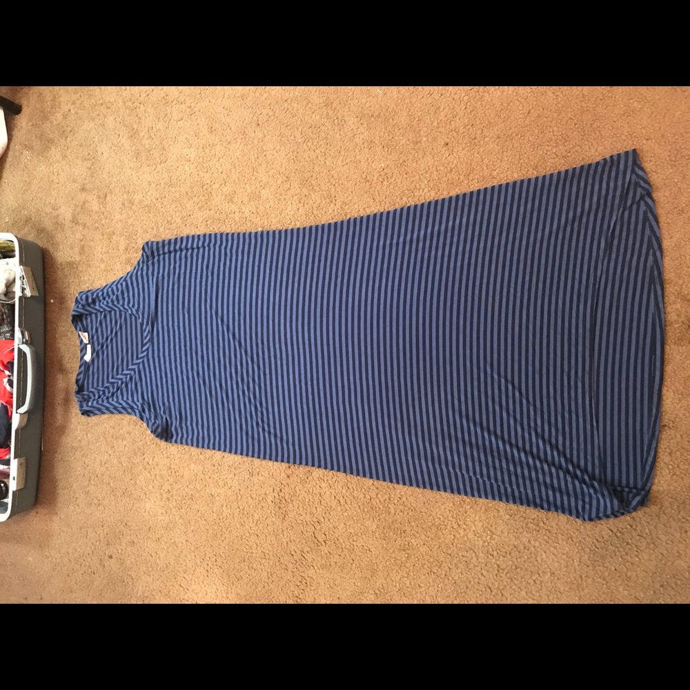 Flowy striped dress